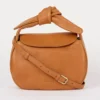 O My Bag Ledertasche COCO CROISSANT Wild Oak weiches Leder