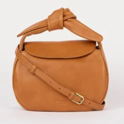 O My Bag Ledertasche COCO CROISSANT Wild Oak weiches Leder