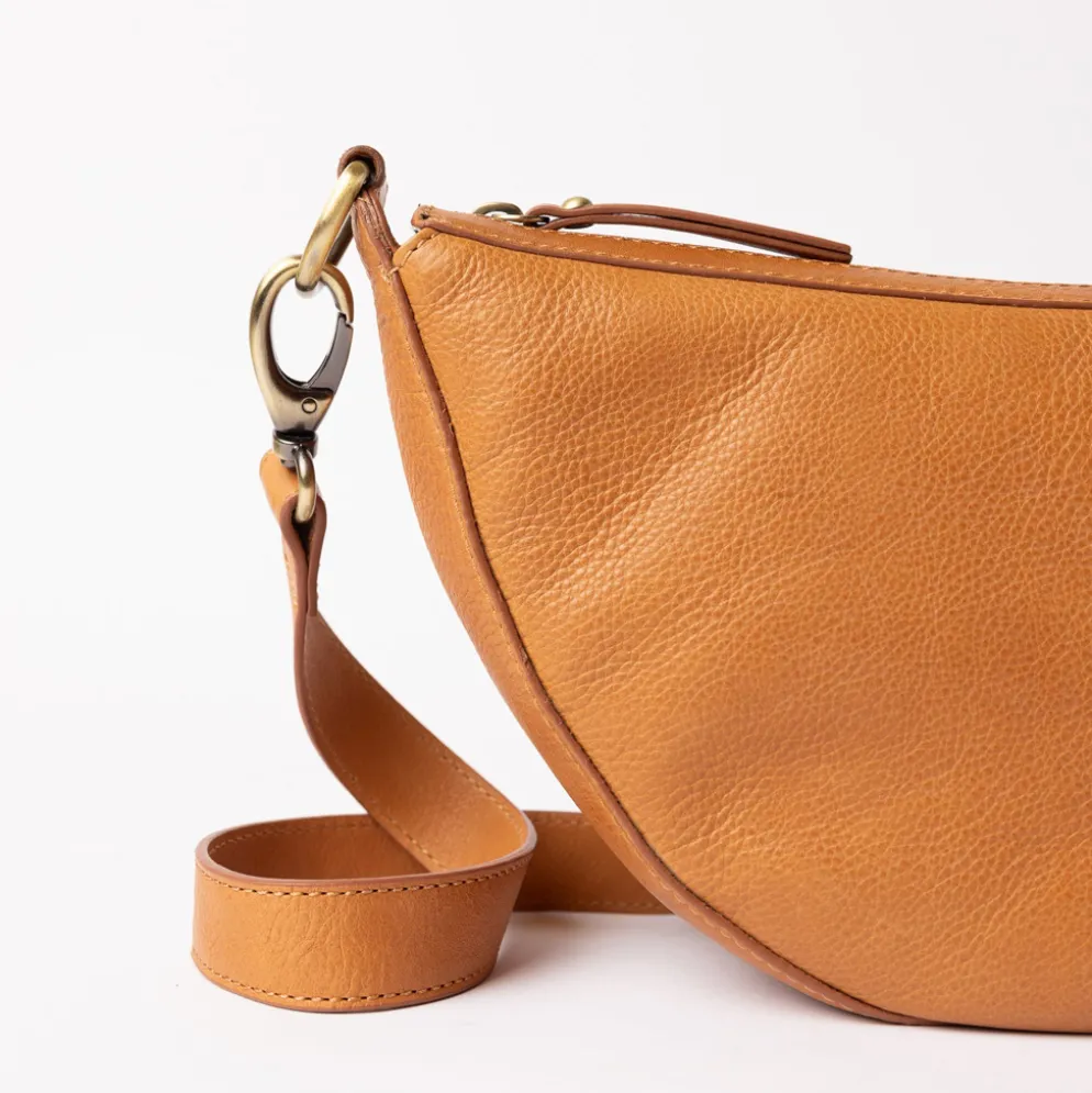 O My Bag Ledertasche Crossbody LEO weiches Leder Wild Oak