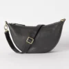 O My Bag Ledertasche Crossbody LEO weiches Leder Black
