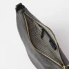 O My Bag Ledertasche Crossbody LEO inkl. gedrehter Gurt Black weiches Leder