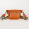 O My Bag Ledertasche Crossbody BECK'S BUMBAG Stromboli Cognac