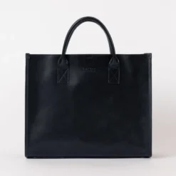 O My Bag Ledertasche JACKIE Black klassisches Leder