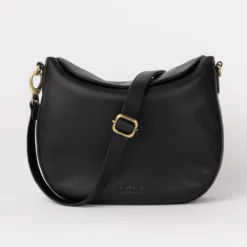 O My Bag Ledertasche LANA Black weiches Leder