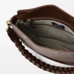 O My Bag Ledertasche LANA Chocolate weiches Leder