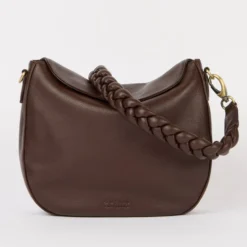 O My Bag Ledertasche LANA Chocolate weiches Leder