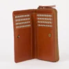 O My Bag Portemonnaie JETT Cognac klassisches Leder