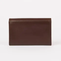 O My Bag Portemonnaie/Purse JO'S klassisches Leder Chocolate