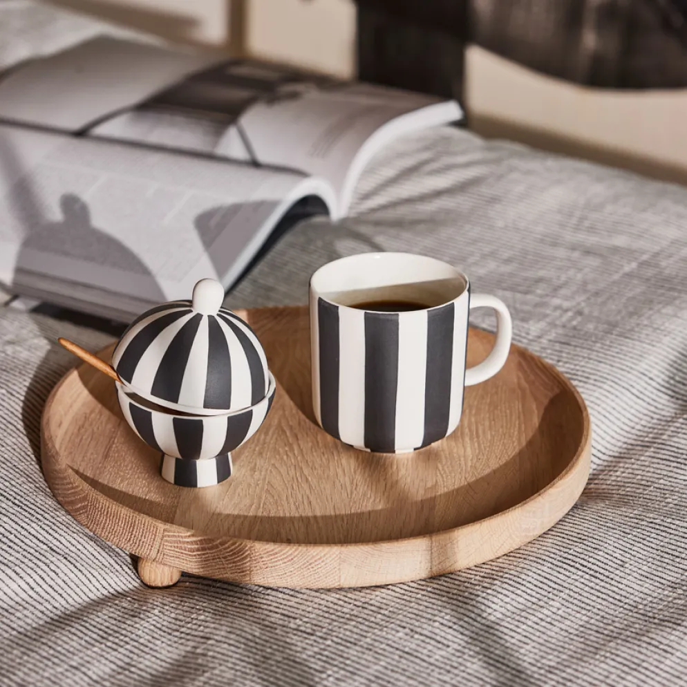 OYOY Toppu Bonbonniere White / Black