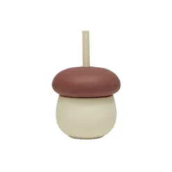 OYOY Trinkbecher Mushroom Offwhite / Red