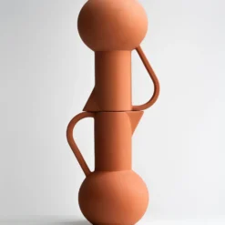 raawii Krug Strøm 24 cm Terracotta