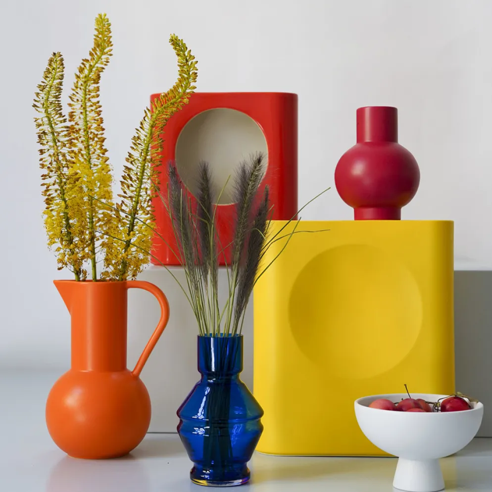 raawii Vase Strøm 16 cm Blue Horizon