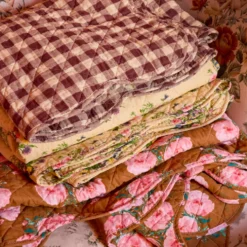 Rice Decke Quilt Retro Bouquet