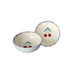 Rice Dip-Schale Keramik handbemalt Cherries Small 100 ml