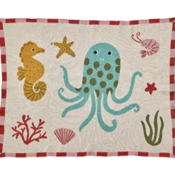 Rice Gestrickte Babydecke Coral Ocean Design