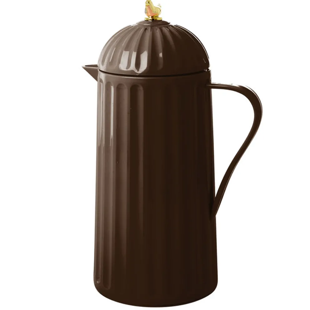 Rice Isolierkanne Dark Brown Gold Bird 1 L