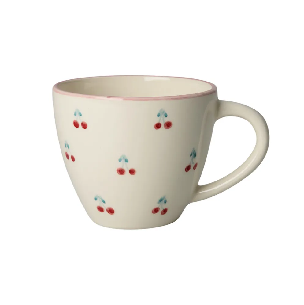 Rice Jumbo-Tasse Keramik handbemalt Cherries 420 ml