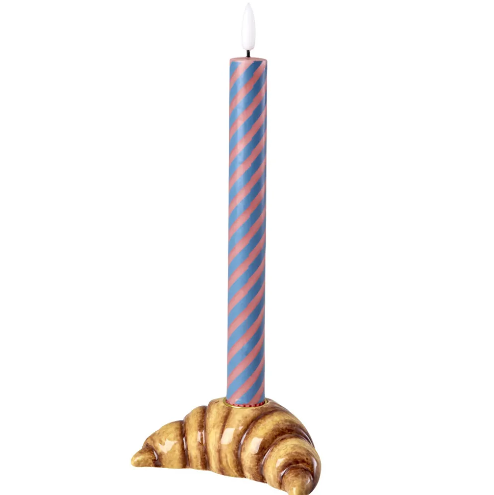 Rice Keramik Croissant Kerzenhalter
