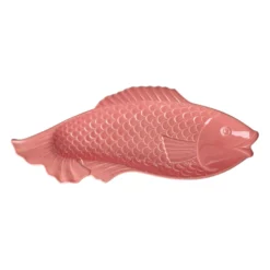 Rice Keramik Servierplatte Fish Coral