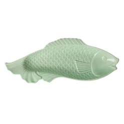Rice Keramik Servierteller Fish Apple Green