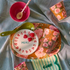Rice Melamin Becher Bon Vivant Prints 6er-Set 250 ml