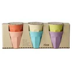 Rice Melamin Becher Glory Days Colors Small 160 ml 6er-Set