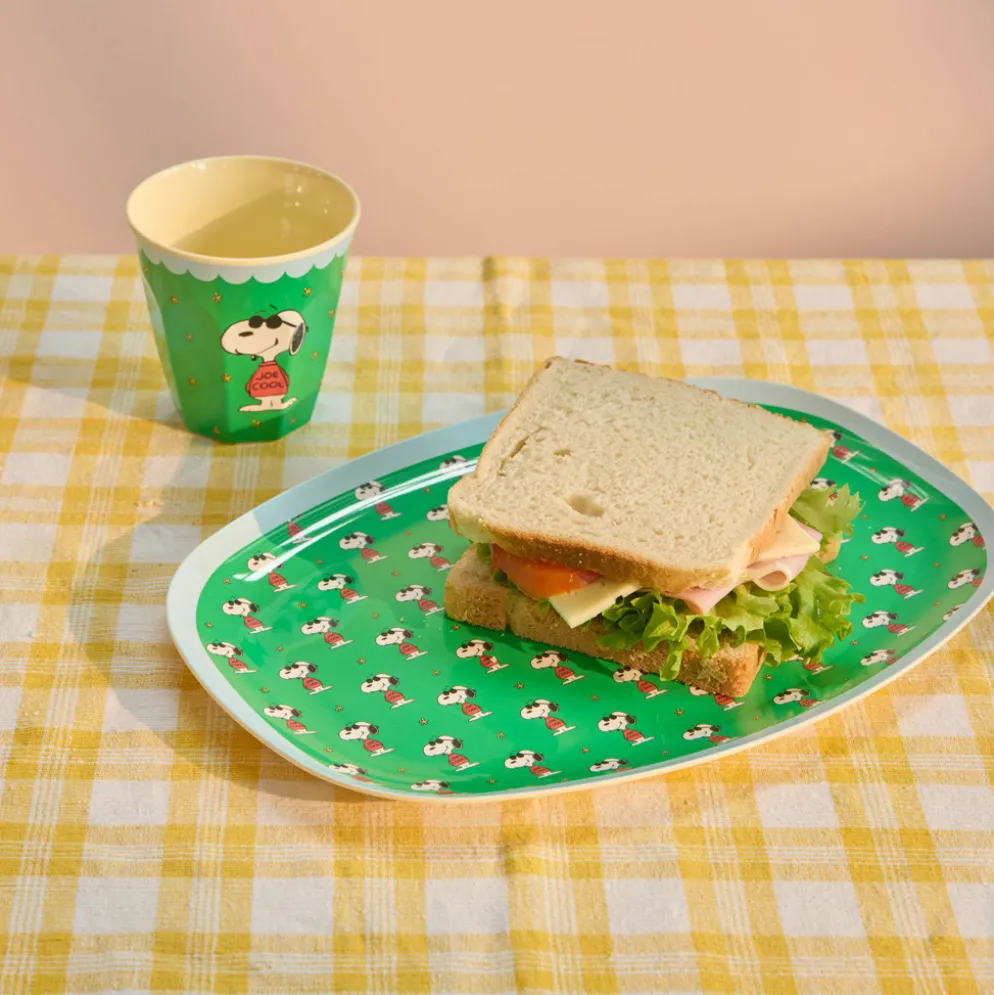 Rice Melamin Becher Green Snoopy 250 ml