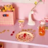 Rice Melamin Becher Pink ABC 250 ml