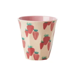 Rice Melamin Becher Strawberry