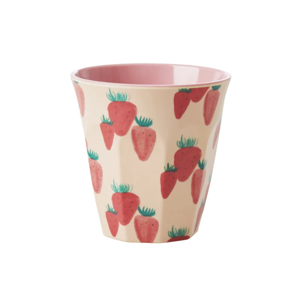 Rice Melamin Becher Strawberry