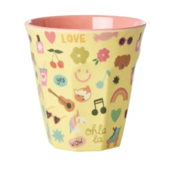 Rice Melamin Becher Unicorn Love 250 ml