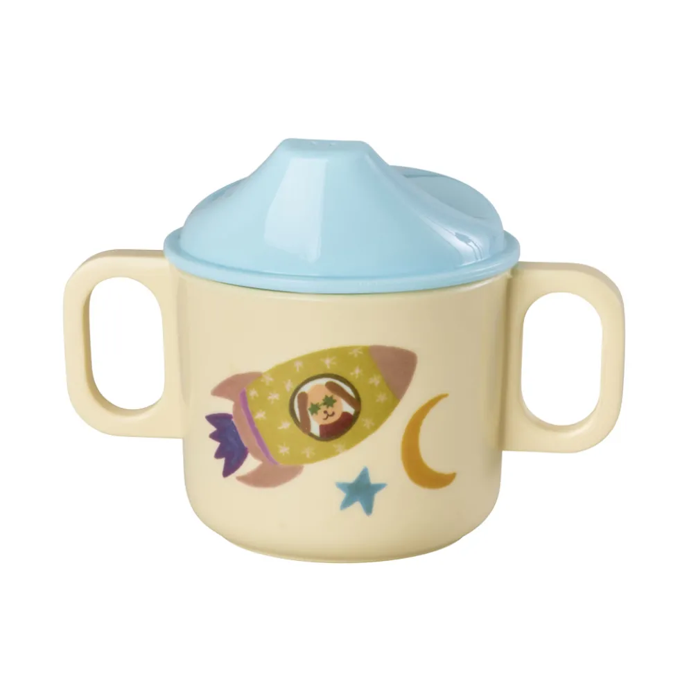Rice Melamin-Geschirr Geschenkbox Dogs in Space 4-teilig