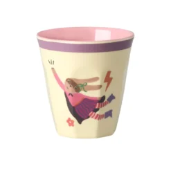 Rice Melamin Kinderbecher Hero Pink 6er-Set