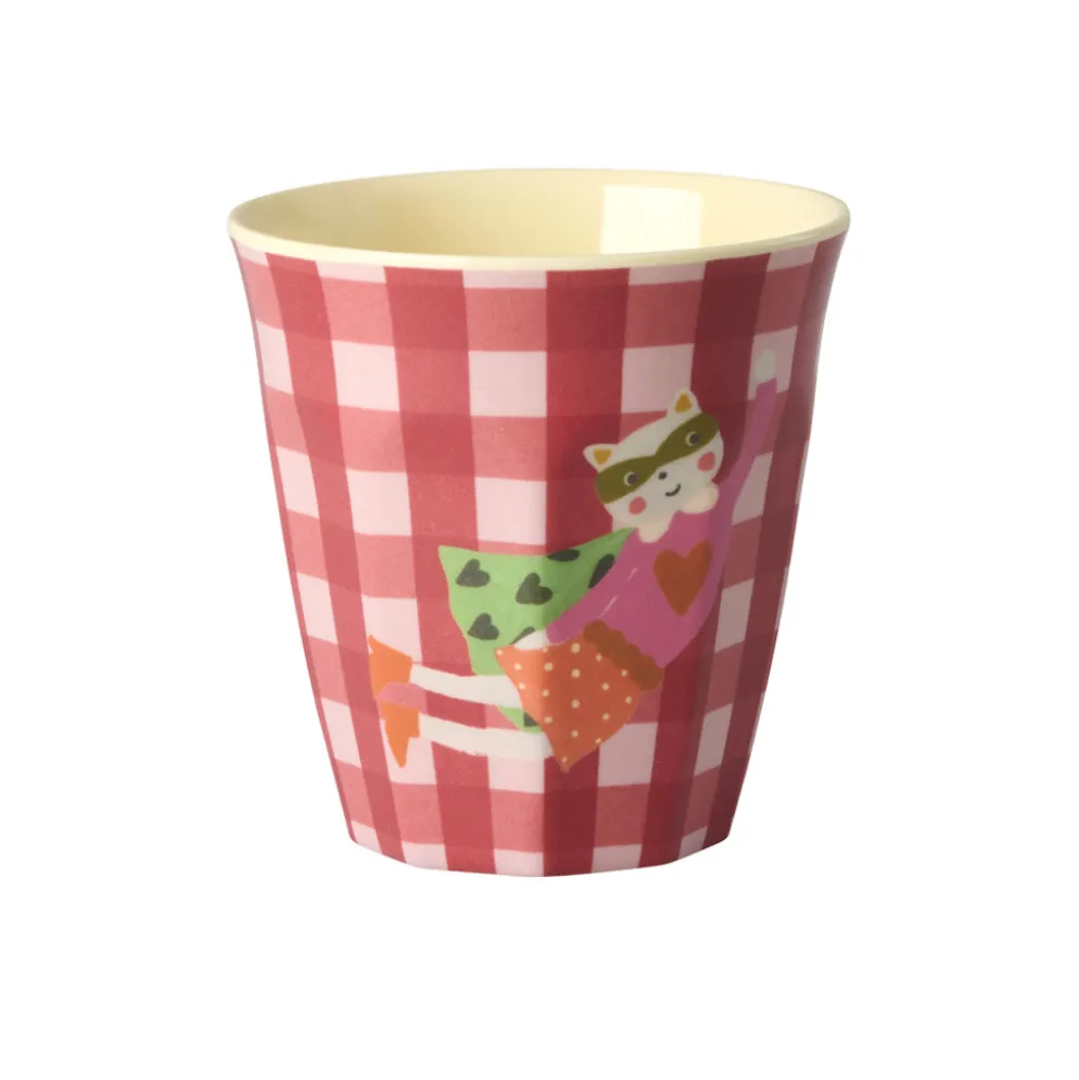 Rice Melamin Kinderbecher Hero Pink 6er-Set