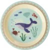 Rice Melamin Kinderteller Blue Ocean Print