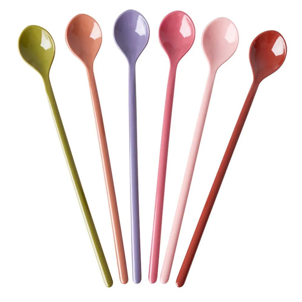 Rice Melamin Latte-Löffel Bon Vivant 6er-Set