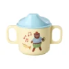 Rice Melamin Melamin-Geschirr Geschenkbox Blue Music Band 4-teilig