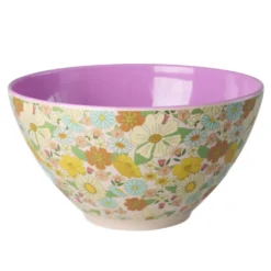 Rice Melamin Salatschüssel Flower Power
