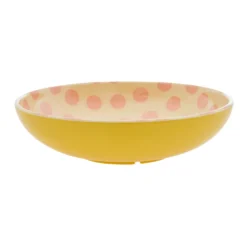 Rice Melamin Salatschüssel Pink Dots Two Tone