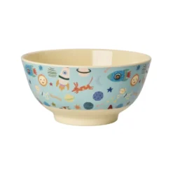 Rice Melamin Schüssel Dogs in Space 700 ml