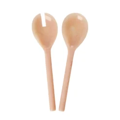Rice Resin Salatbesteck Soft Pink