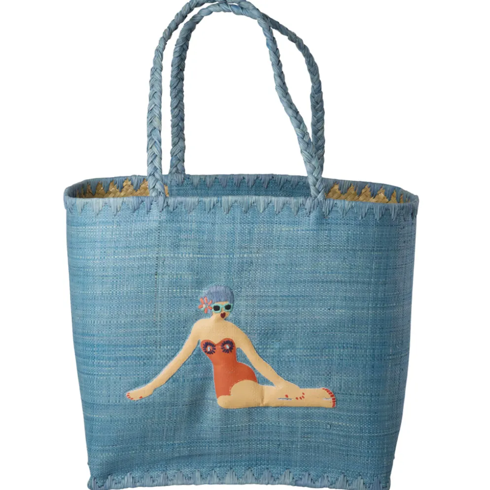 Rice Tasche Bast Blue Lady Swimster Large