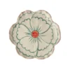 Rice Teller Keramik Blume handbemalt Pink