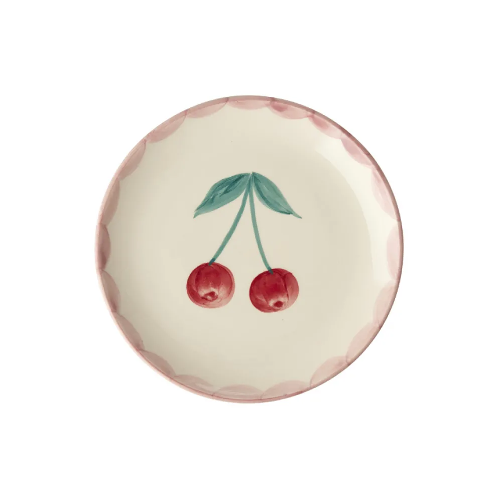 Rice Teller Keramik handbemalt Cherry 15 cm