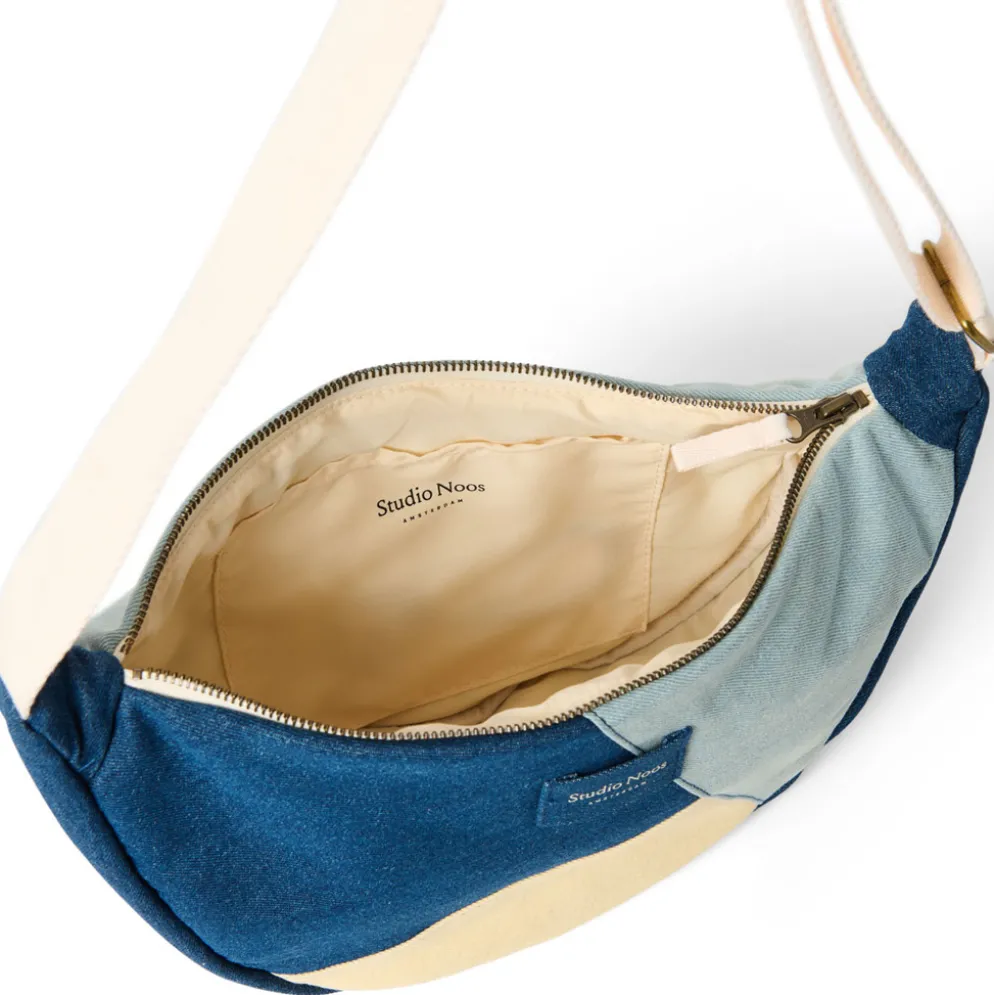 Studio Noos Tasche Adult Fanny Pack Patchwork Denim