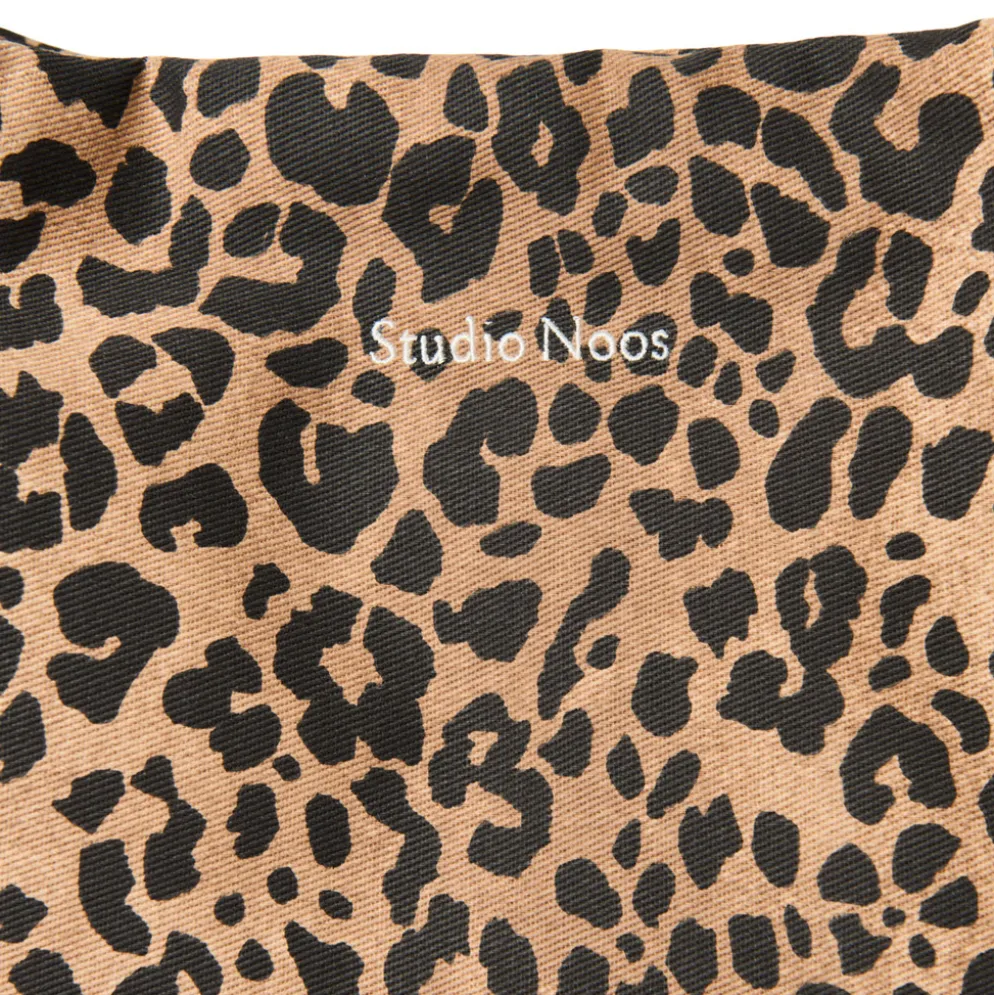Studio Noos Tasche Cotton Brown Leopard mom-bag