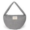 Studio Noos Tasche Cross Body Flannel Chalkstripe Light Grey