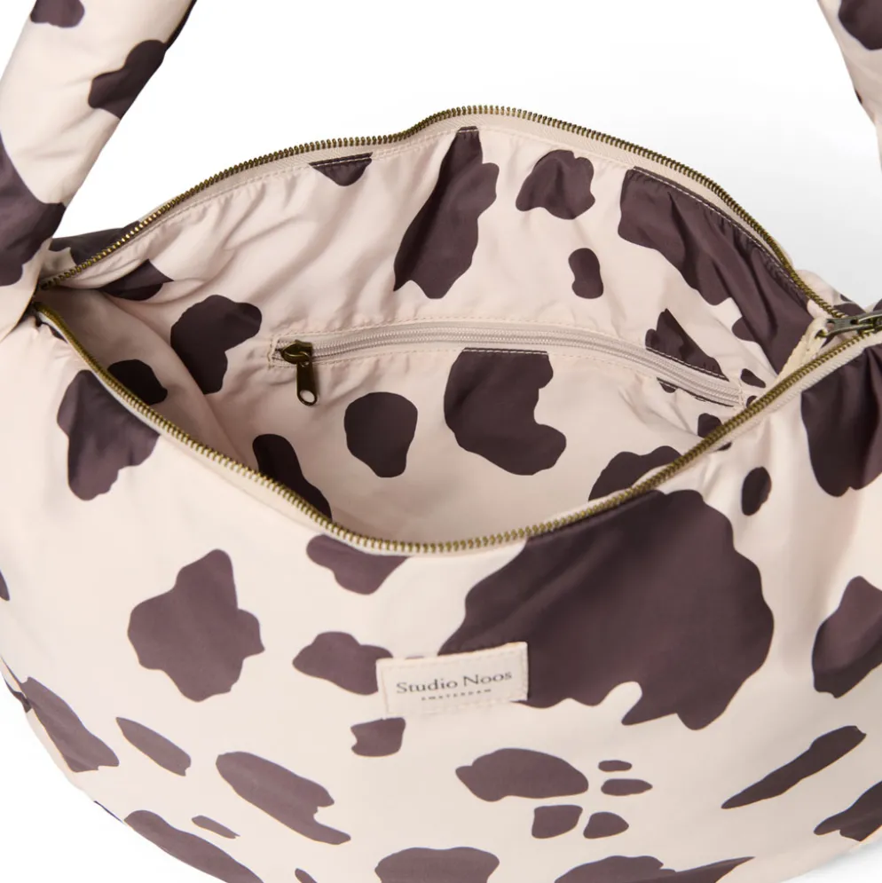 Studio Noos Tasche Cross Body Bag Puffy Holy Cow Brownish