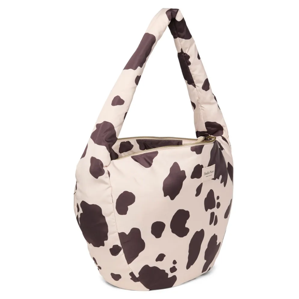 Studio Noos Tasche Cross Body Bag Puffy Holy Cow Brownish