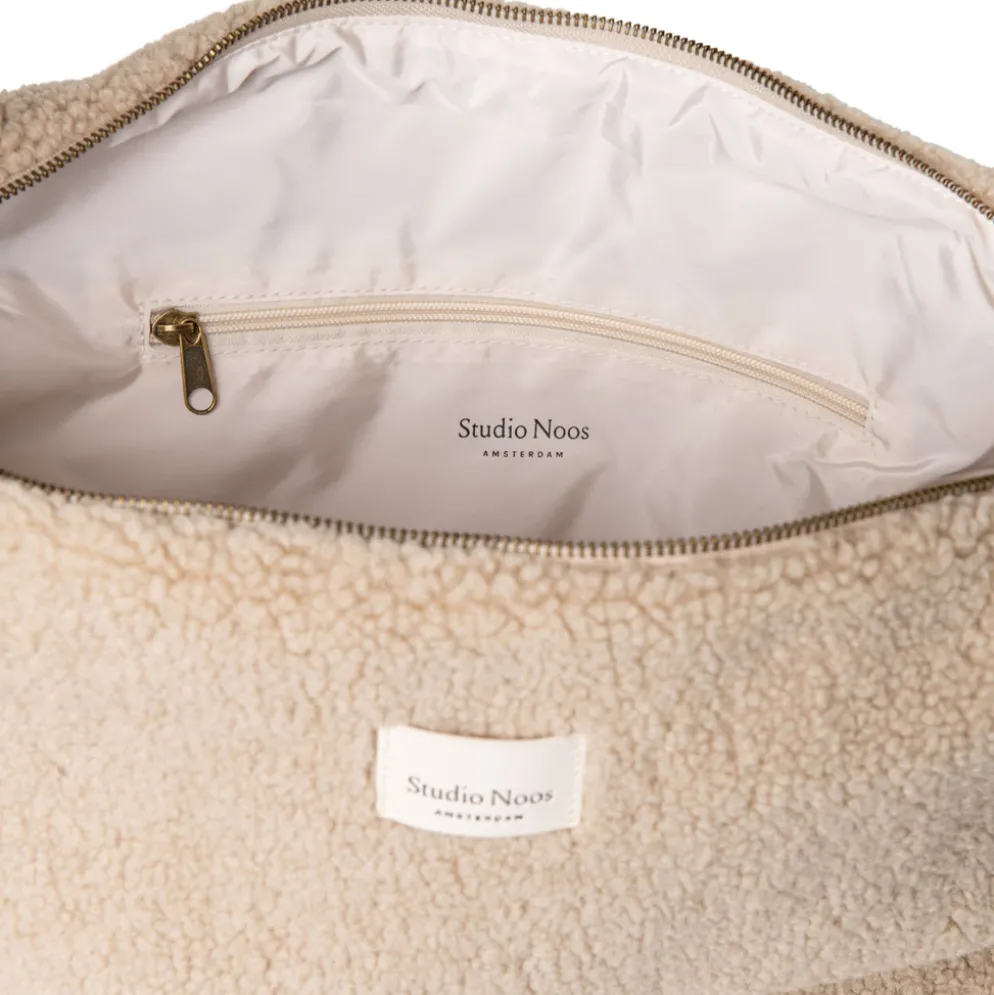 Studio Noos Tasche Cross Body Bag Ecru Teddy